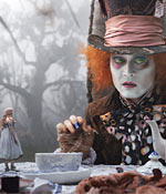 Johnny Depp in Alice In Wonderland 