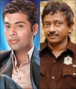 Karan Johar and Ram Gopal Varma