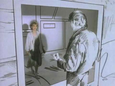 A scene from Take On Me