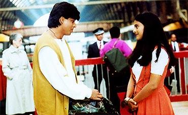 A scene from Dilwale Dulhania Le Jayenge