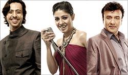 Salim Merchant, Sunidhi Chauhan and Anu Malik