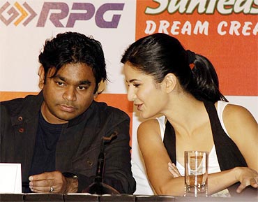 A R Rahman and Katrina Kaif