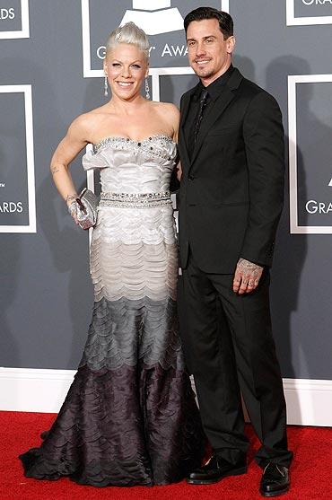 Pink and Carey Hart