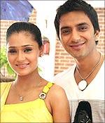 Sara Khan and Ali Merchant