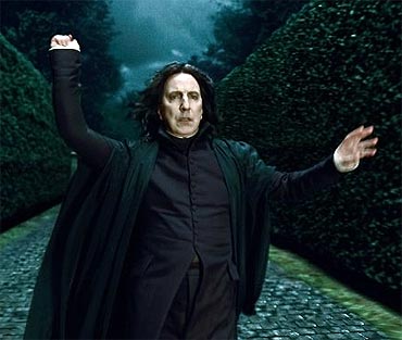 Alan Rickman as Professor Severus Snape