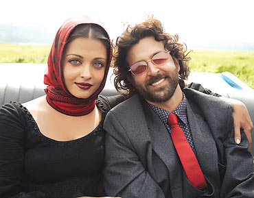 Aishwarya Rai Bachchan and Hrithik Roshan