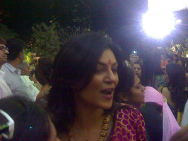 Actress Sushmita Sen at the ceremony