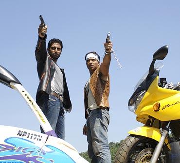 A scene from Dhoom 2