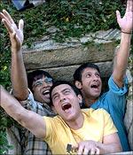 A scene from 3 Idiots