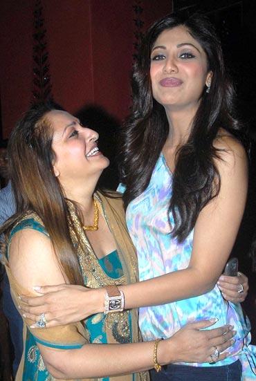 Jaya Prada and Shilpa Shetty