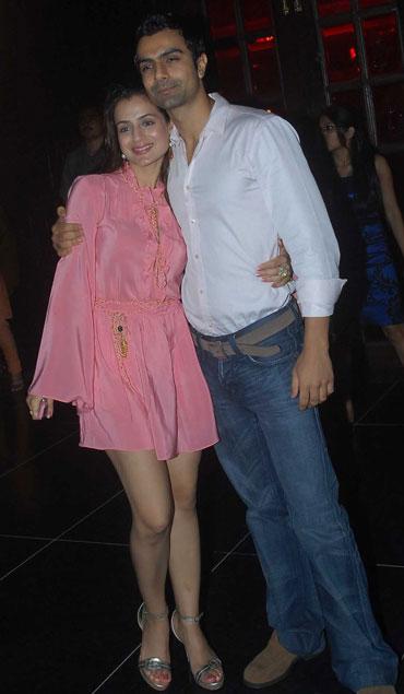 Amisha and Ashmit Patel