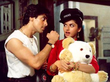 A scene from Maine Pyar Kiya