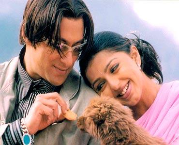 A scene from Tere Naam