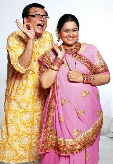 Rajeev Mehta and Supriya Pathak