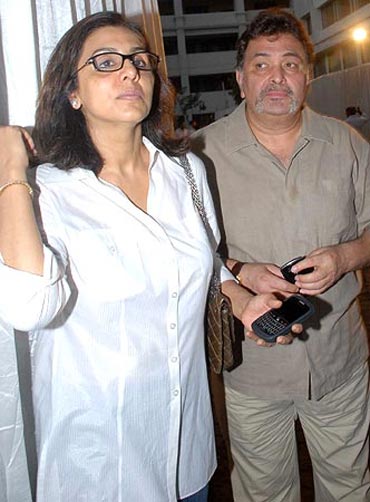 Neetu Singh and Rishi Kapoor