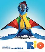 A movie poster of Rio