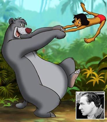 Baloo and Phil Harris (inset)