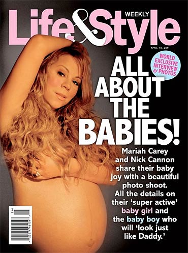 Mariah Carey on Life and Style Weekly cover