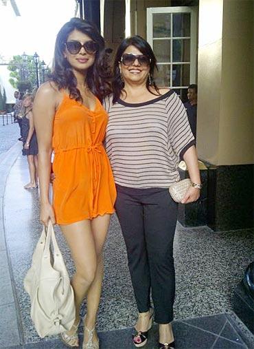 Priyanka Chopra and Madhu Chopra