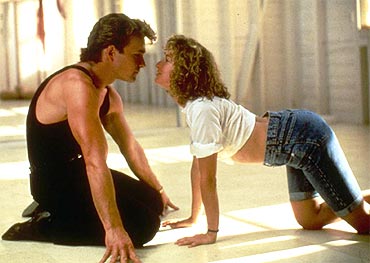 A still from Dirty Dancing