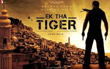 Movie poster of Ek Tha Tiger