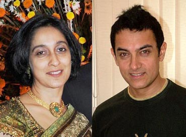 Aamir Khan and Nuzhat