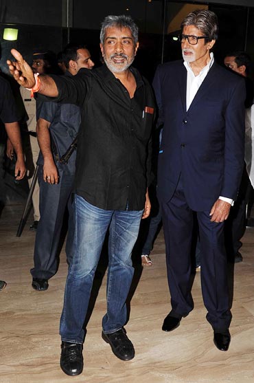 Prakash Jha and Amitabh Bachchan