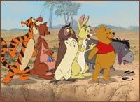 A scene from Winnie the Pooh