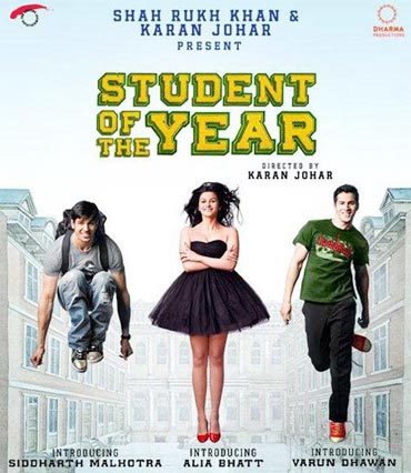 A Student Of The Year movie poster