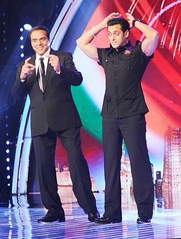 Dharmendra and Salman Khan