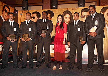 Kareena Kapoor with real life Bodyguards