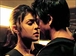 Priyanka Chopra and Shah Rukh Khan in Don 2