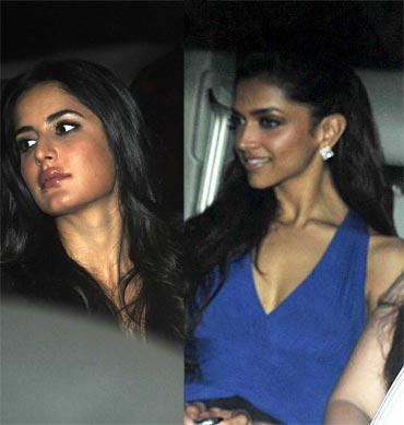 Deepika Padukone and Katrina Kaif