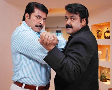 Mammootty and Mohanlal