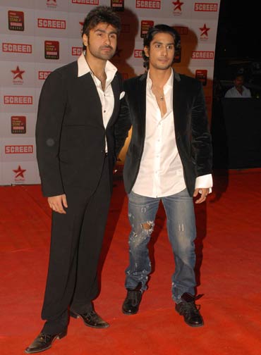 Arya Babbar and Prateik Babbar