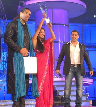 Khali, Shweta Tiwari and Salman Khan