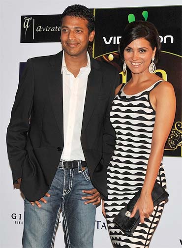 Mahesh Bhupati and Lara Dutta