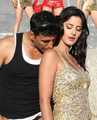 Akshay Kumar and Katrina Kaif in Welcome