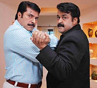 Mammootty and Mohanlal