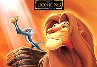 lion king 3d poster