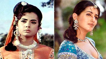 Mumtaz and Twinkle in Mela, old and new