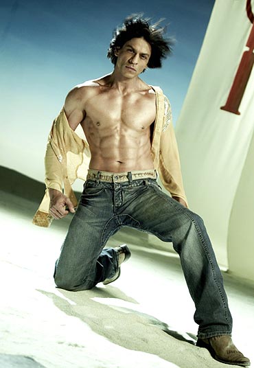 Shah Rukh Khan worked hard to get his six-pack abs. You need to as well
