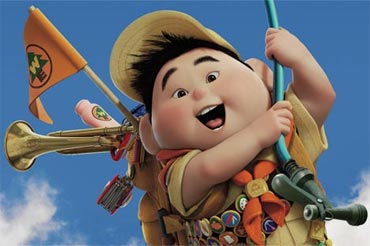 A scene from Up