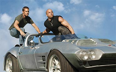 A scene from Fast Five