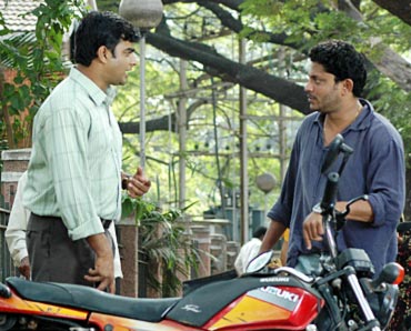 Nishikant Kamat with R Madhavan