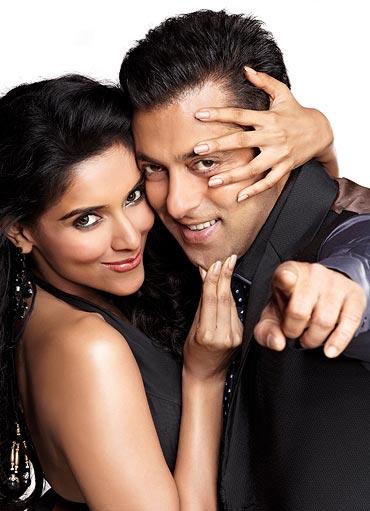 Asin and Salman Khan