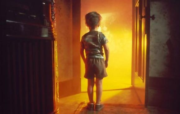 A scene from Close Encounters Of The Third Kind