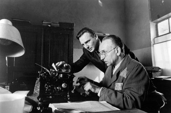 A scene from Schindler's List