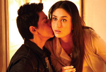 Ra.One is the second time Kareena plays the romantic lead against SRK; Asoka, their first movie together, didn't do well at the box-office