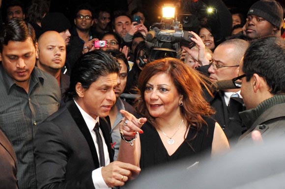 Shah Rukh Khan at the Ra.One Toronto premiere